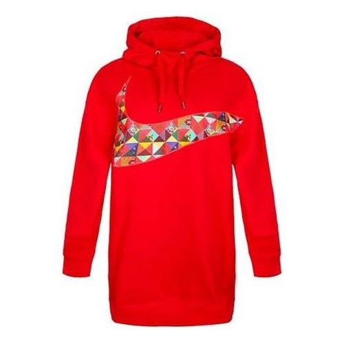 Nike Sportswear CNY Logo Hoodie - Red - BV5984-600