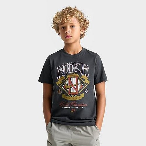 Nike Sportswear Crew-Neck T-Shirt - Off Noir/Varsity Maize - HQ2651-045