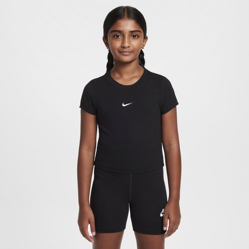 Nike Sportswear Cropped T-Shirt - Black - HF7010-010