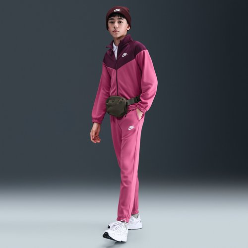 Nike Sportswear Dri-FIT Tracksuit - Sweet Beet/Bordeaux/White - HQ9315-634