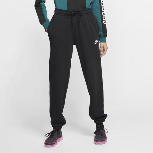 Nike Sportswear Essential Fleece Pants - Black/White - BV4091-010