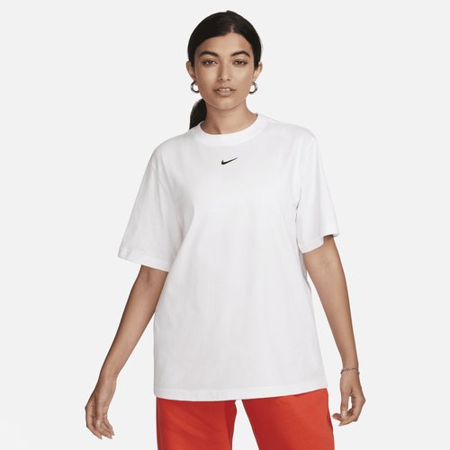 Nike Sportswear Essential T-Shirt - White/Black - FD4149-100