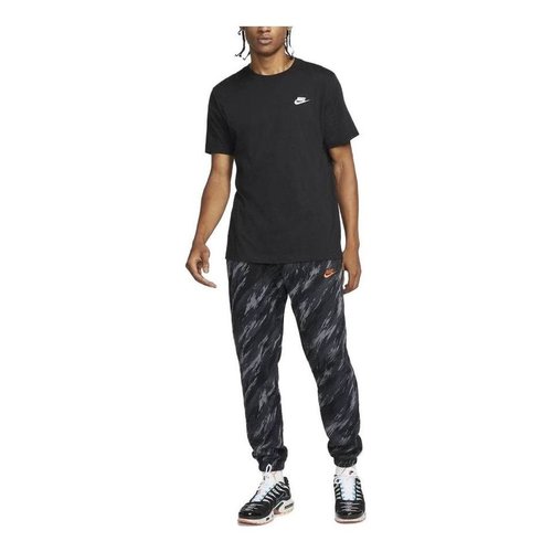 Nike Sportswear Essentials+ Club Sweatpants - Black Camo - DD5145-010