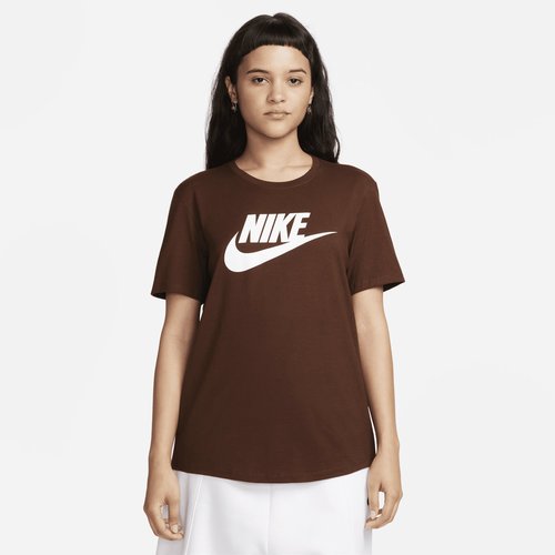 Nike Sportswear Essentials Logo T-Shirt - Cacao Wow/White - DX7906-259