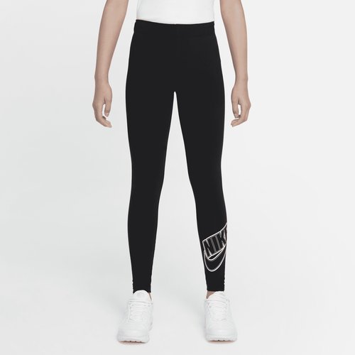 Nike Sportswear Favorites Graphic Leggings - Black/White - DD6278-010