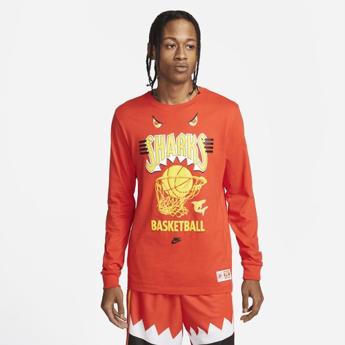 Nike Sportswear Long-Sleeve T-Shirt - Habanero Red - FB9032-634