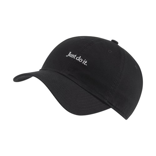 Nike Sportswear Heritage86 Adjustable Hat - Black/White - CQ9512-010