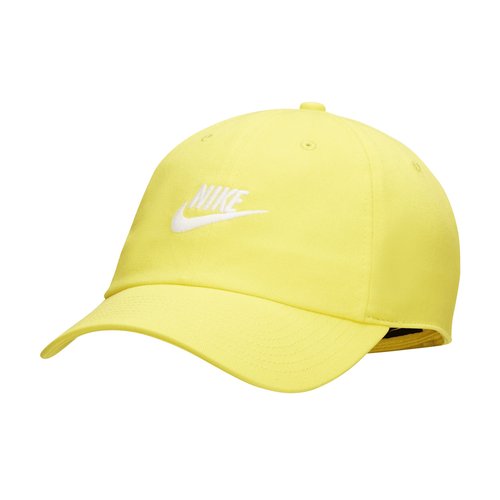 Nike Sportswear Heritage86 Futura Washed Hat - Opti Yellow/White - 913011-732