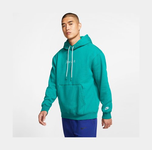 Nike men's sportswear just do it fleece pullover hoodie Clearance