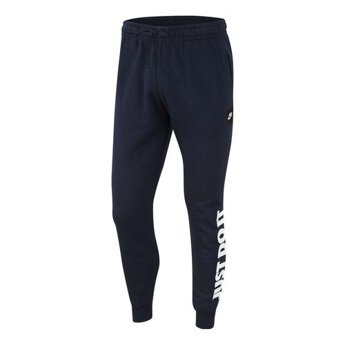 Nike Sportswear Just Do It Fleece Sweatpants - Navy/White - BV5114-451