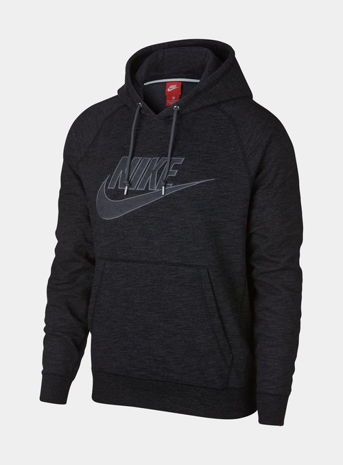 Nike Sportswear Legacy GX French Terry Pullover Hoodie - Black - 863668-032