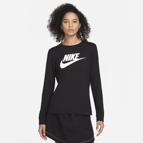 Nike Sportswear Long-Sleeve T-Shirt - Black/White - BV6171-010