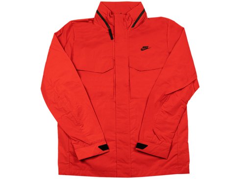 Nike Sportswear M65 Hooded Jacket - University Red/Black - CZ9879-657