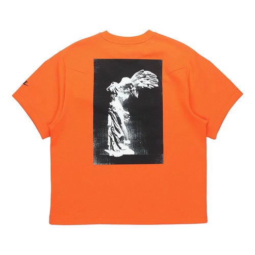 Nike Sportswear NSW TECH FLEECE Short Sleeve - Orange - CZ3504-837