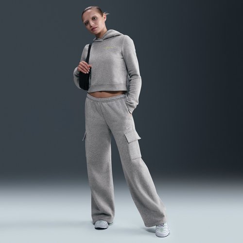Nike Sportswear Phoenix Fleece Cargo Sweatpants - Dark Grey Heather/Heather/Sail - IM7488-063