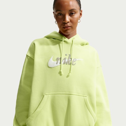 Nike Sportswear Phoenix Fleece Oversized Logo Hoodie 'Light Lemon Twist ...
