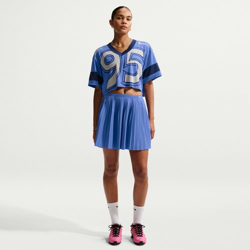 Nike Sportswear Pleated Skirt - Light Medium Blue/Sail - IM7463-460