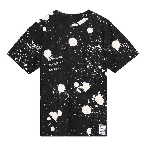 Nike Sportswear Printing Short Sleeve - Black - CW0381-010