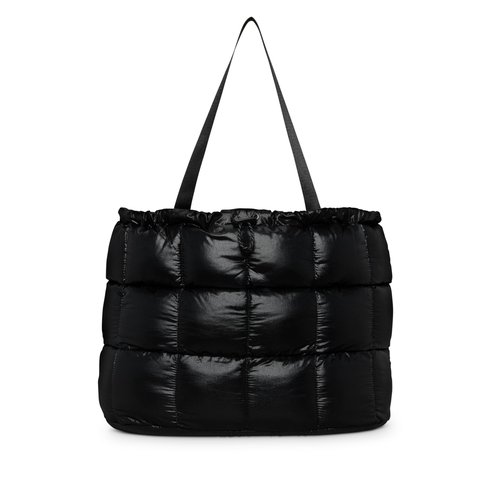 Nike Sportswear Puffle Tote 28L - Black/Iron Grey/Black - HQ0220-010
