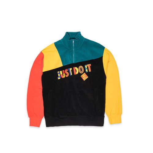 nike reissue half zip