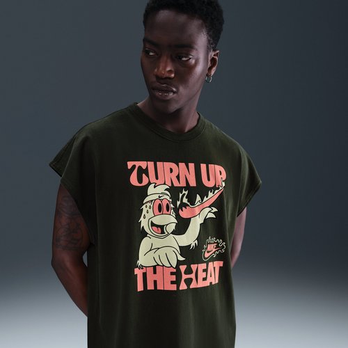 Nike Sportswear Sole Food Sleeveless T-Shirt - Sequoia - HQ9254-355