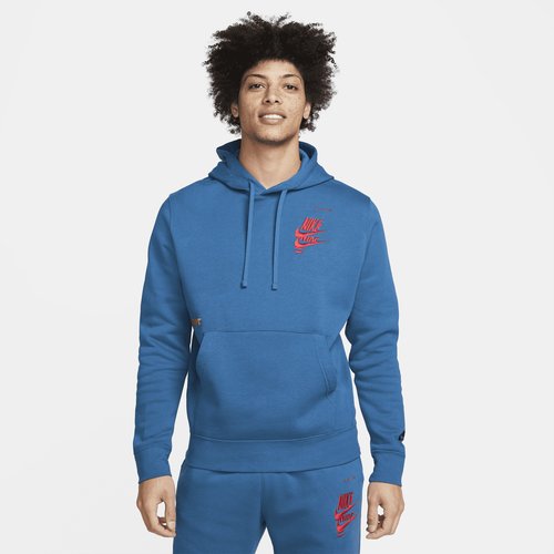 Nike Sportswear Sport Essentials+ Fleece Pullover Hoodie 'Dark Marina ...