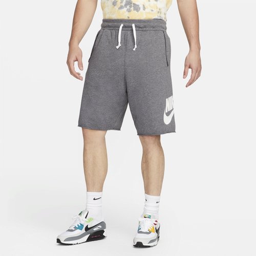Nike Sportswear Sport Essentials French Terry Alumni Shorts - Dark Smoke Grey/Heather - DM6817-070