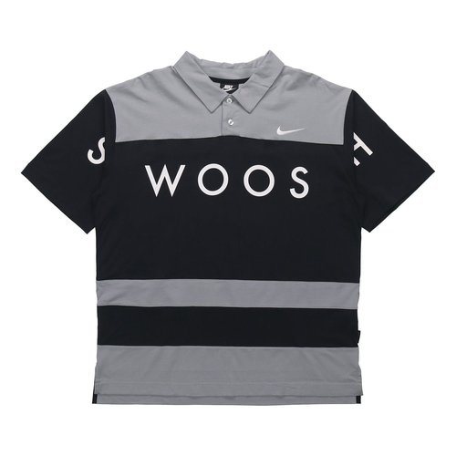 swoosh collared shirt