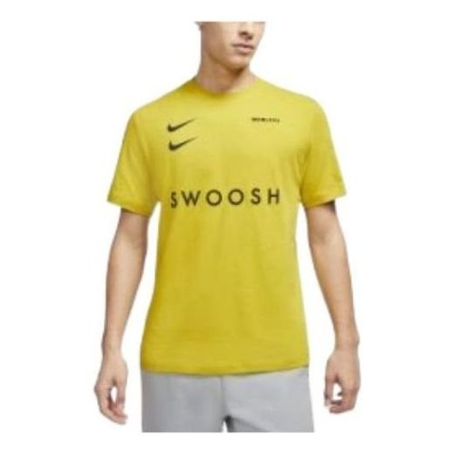 Nike Sportswear Swoosh TShirt 'Yellow' CV5892393 Solesense