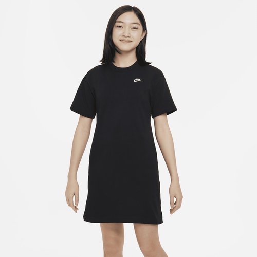 Nike Sportswear T-Shirt Dress - Black/White - FB1258-010