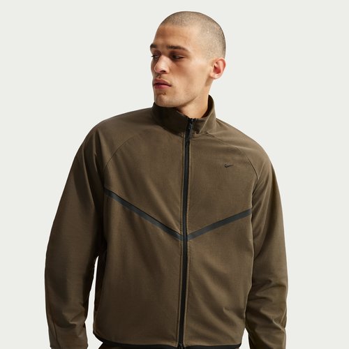 Nike Sportswear Tech Dri-FIT Shori Knit Track Jacket - Dark Hazel/Black - IM1335-212