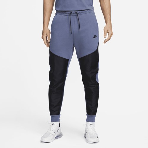 Nike Sportswear Tech Fleece Overlay Joggers - Navy Blue/Black - DR6171-491