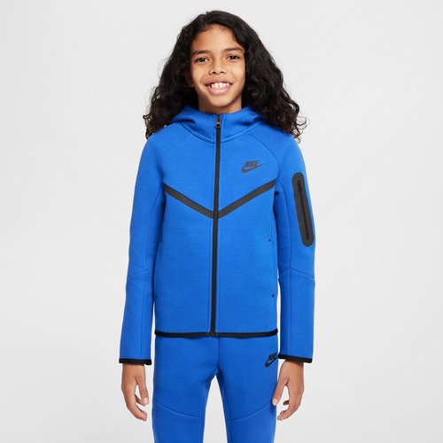 Nike Sportswear Tech Fleece Full-Zip Hoodie - Game Royal/Black/Black - HV5867-480
