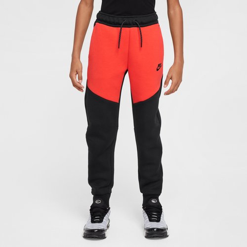 Nike Sportswear Tech Fleece Jogger Pants - Black/Light Crimson/Black/Black - HV5869-011