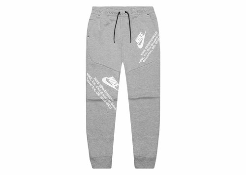 Nike Sportswear Tech Fleece Jogger Pants - Dark Grey Heather/White - DM6480-063