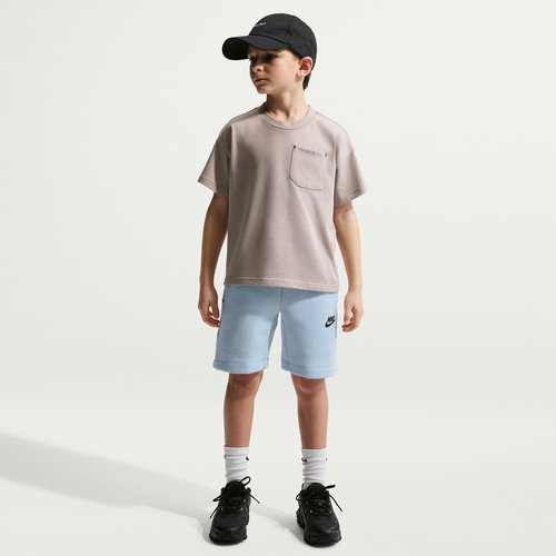 Nike Sportswear Tech Fleece Shorts - Hydrogen Blue/Black - HV1196-407