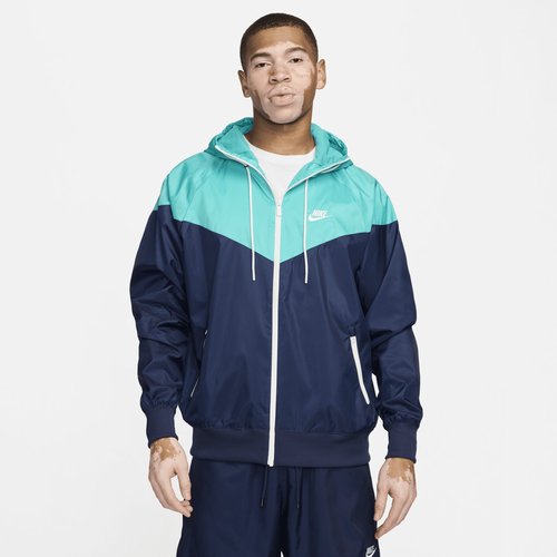 Nike Sportswear Windrunner Hooded Jacket - Midnight Navy/Dusty Cactus/Sail - DA0001-411