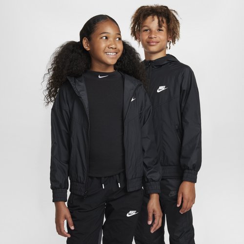 Nike Sportswear Windrunner Hooded Repel Jacket - Black/Black/Black/White - FZ5516-010