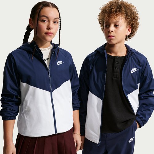 Nike Sportswear Windrunner Hooded Repel Jacket - Midnight Navy/White/White - IF2821-410