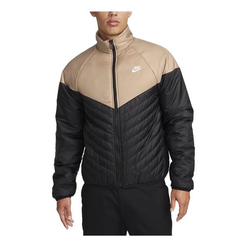 Nike Sportswear Windrunner Therma-FIT Midweight Puffer Jacket - Tan/Black - FB8196-011