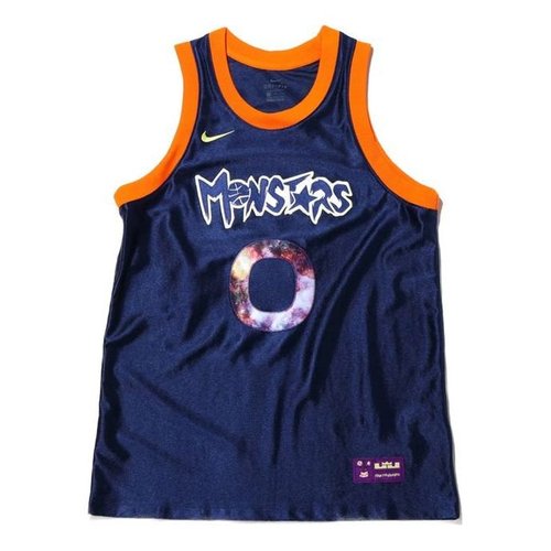 Nike SS20 Lebron x Monstars DNA Jersey Basketball Jersey For - Blue - CW4282-455