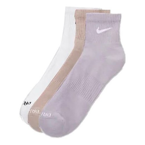 Nike Everyday Plus Cushioned Training Ankle Socks 3 Pairs - Multi-Color - SX6890-990