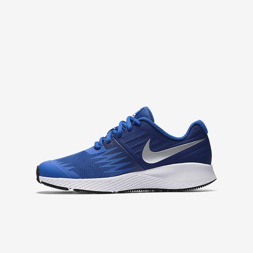 Nike Star Runner 'Game Royal/Deep Royal Blue/Black/Metallic Silver' - 907254-400  | Solesense
