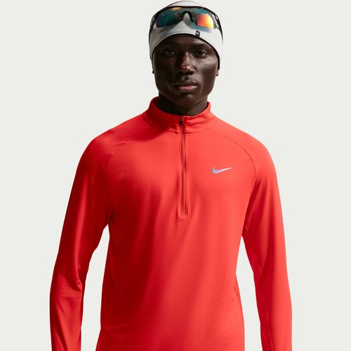 Nike Stride Dri-FIT 1/4-Zip Running Top - Light Crimson - HV2180-696
