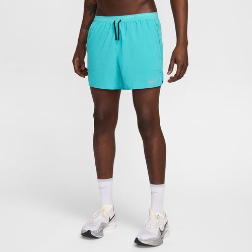 Nike Stride Dri-FIT 5" Brief-Lined Running Shorts - Dusty Cactus/Black - DM4755-345