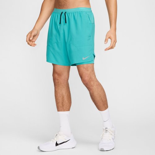 Nike Stride Dri-FIT 7" 2-in-1 Running Shorts - Dusty Cactus/Dusty Cactus/Black - DM4759-345