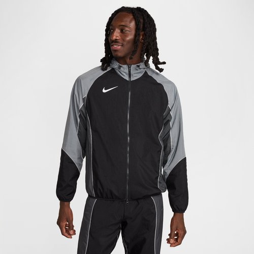 Nike Strike+ Water-Repellent Hooded Soccer Jacket - Black/Smoke Grey/Anthracite/Photon Dust - HJ3802-011