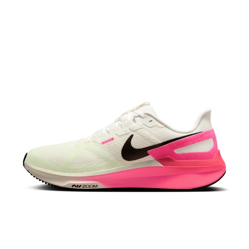 Nike Air Zoom Structure 25 - Sail/Hyper Pink/Bright Crimson/Sequoia - IB7451-100