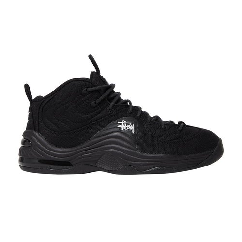 Stussy x Nike Air Penny 2 - Black/Black/White - DQ5674-001