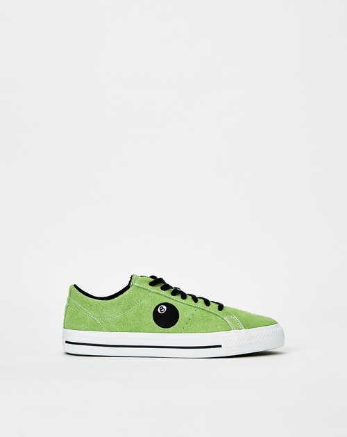 Stussy x Converse One Star Pro Low - Green Flash/White/Black - A03712C